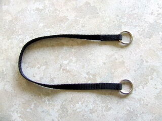 Chain - Webbing - Brass Rings
